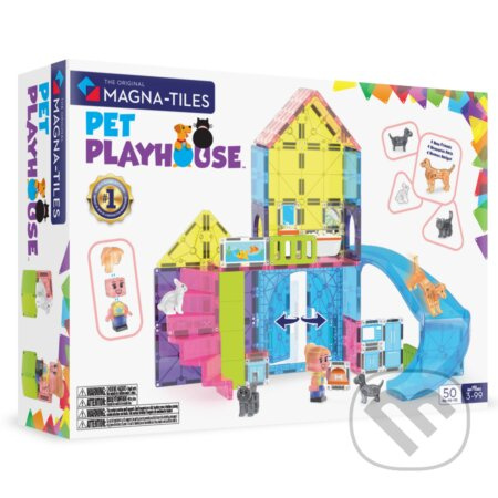 Magnetická stavebnica Pet Playhouse 50 dielov - hra z kategorie Stavebnice