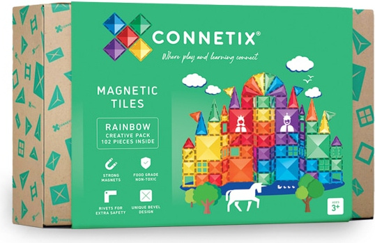 Connetix - Magnetická stavebnice 102 dílů Connetix