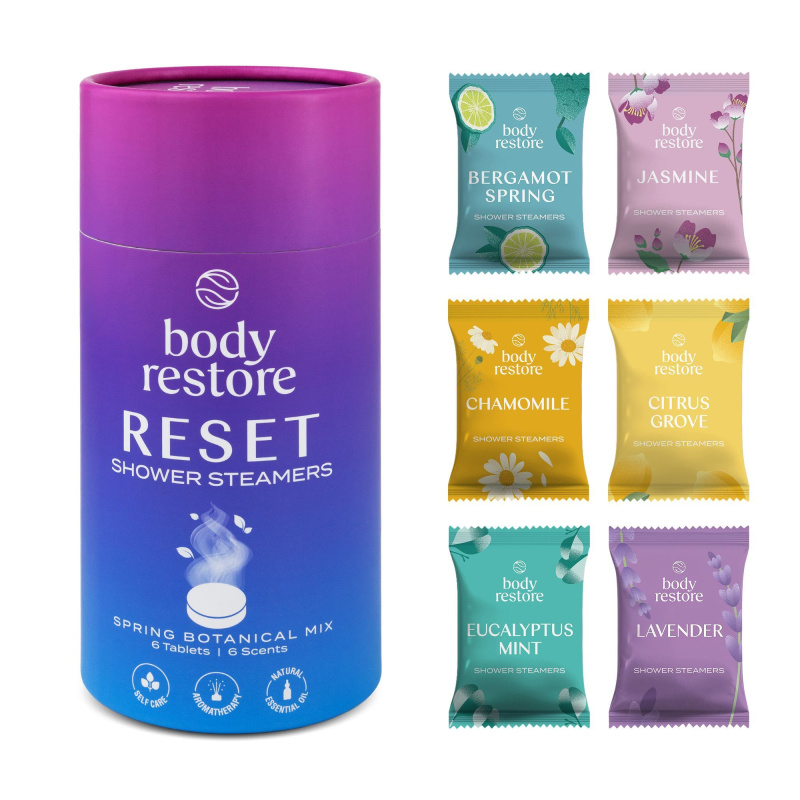 Body Restore Reset Shower Steamers tablety do sprchy 6 ks