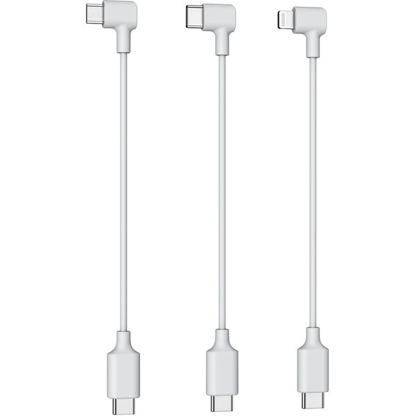 Potensic náhradní propojovací kabely k telefonům (micro USB + USB-C + Lightning)