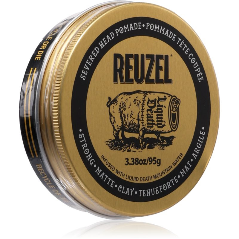 Reuzel Jílová pomáda Liquid Death Severed Head (Clay Pomade) 95 g