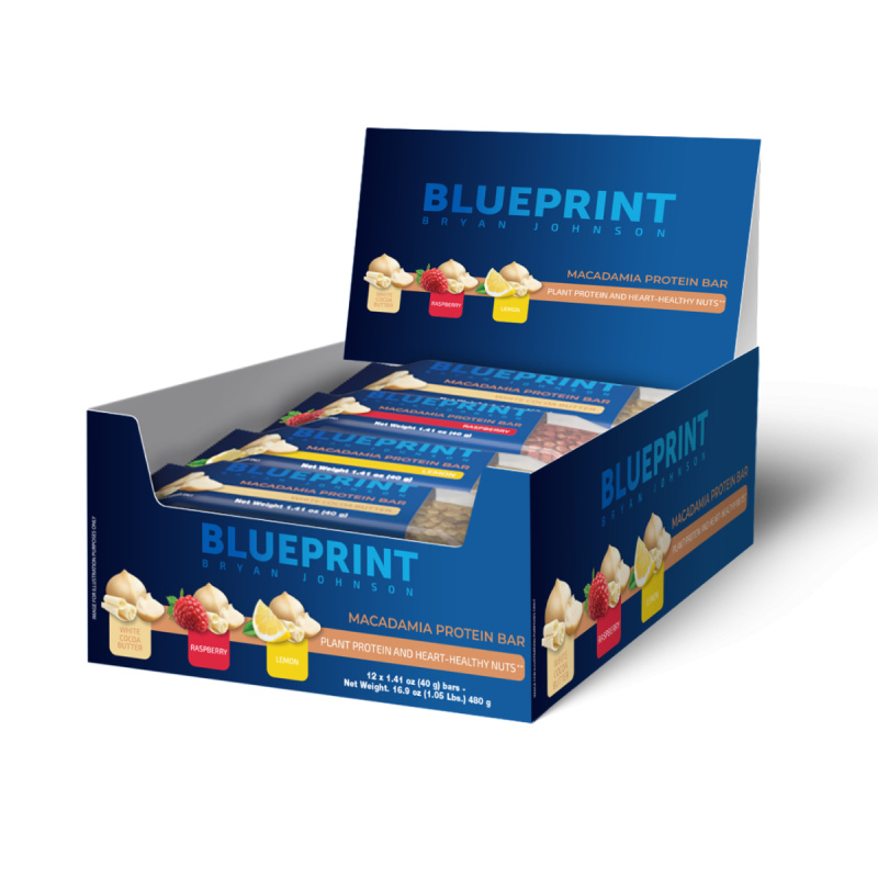Blueprint Makadamové proteinové tyčinky