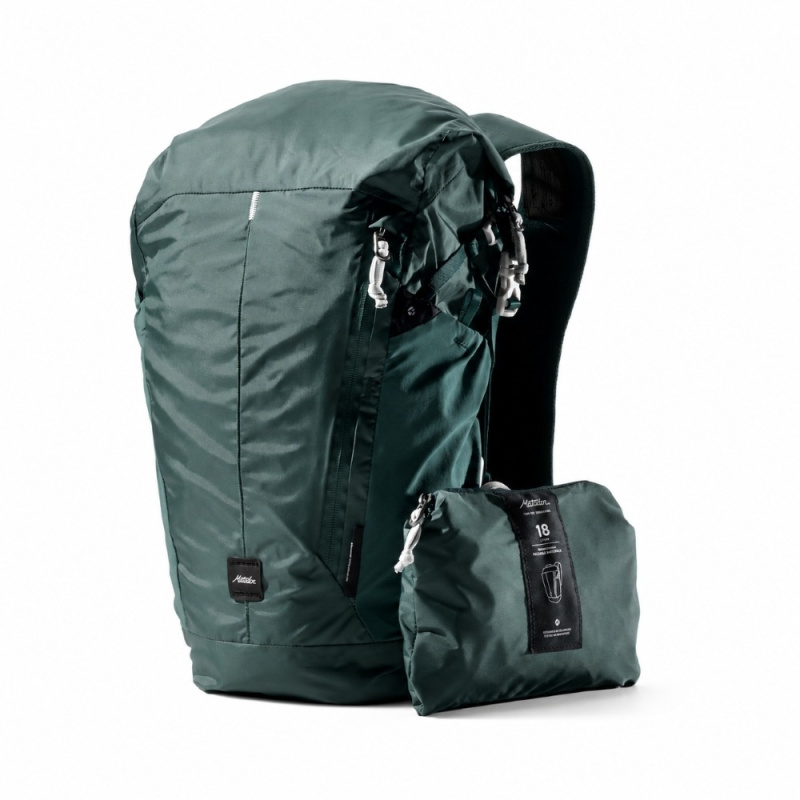 Matador Waterproof Packable Backpack 18L Barva: Tmavě zelená