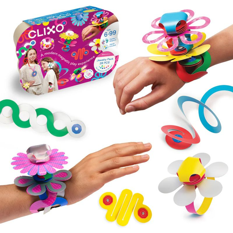 CLIXO - Jewelry magnetická stavebnice, 28 kusů