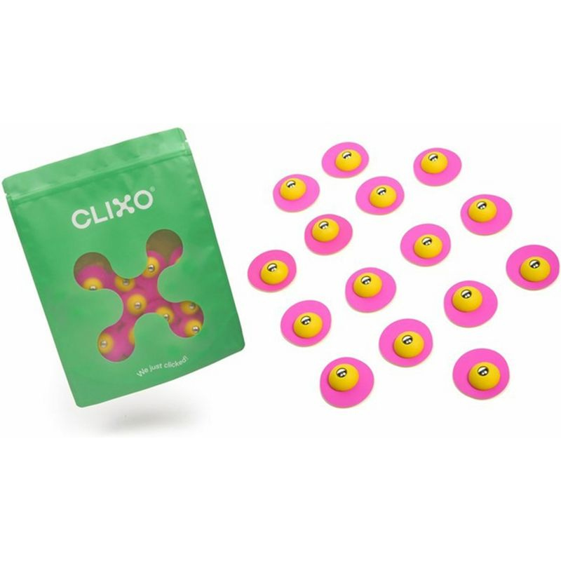 CLIXO - Spinner magnetická stavebnice, Otočná spojka 16 kusů