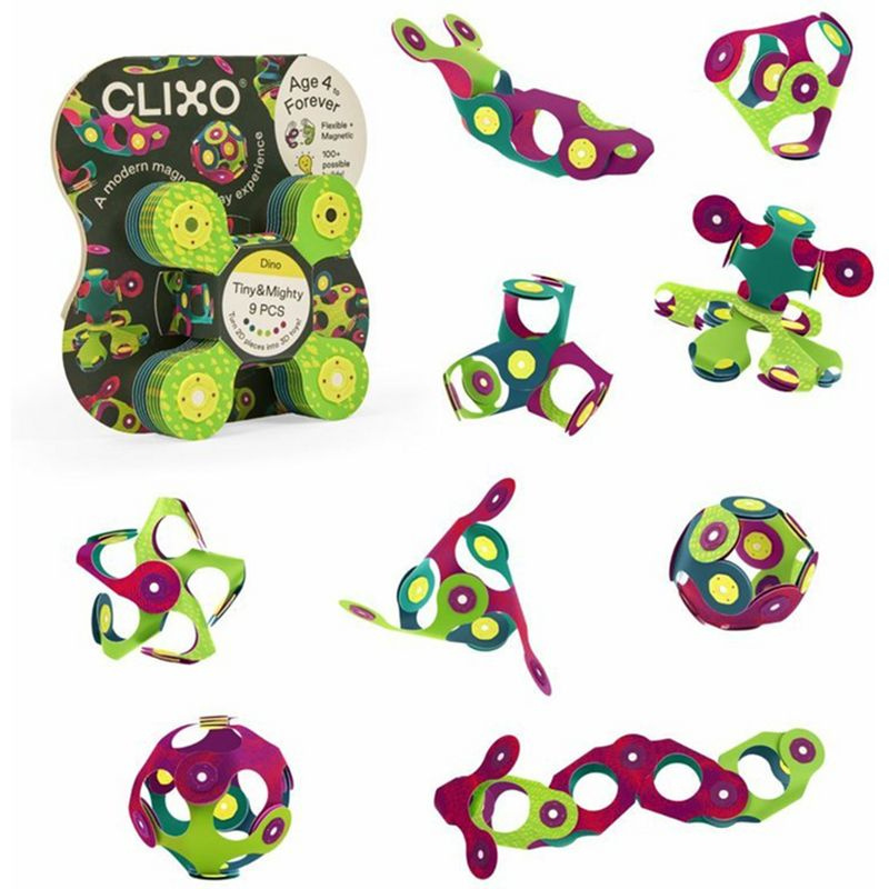 CLIXO - Tiny &amp; Mighty Dino, 9 kusů