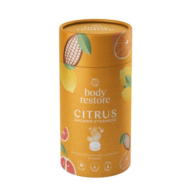 Body Restore Citrus tablety do sprchy 6 ks