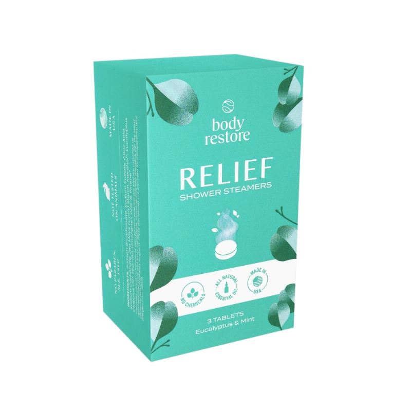 Body Restore Eucalyptus & Mint Shower Steamers tablety do sprchy 3 ks