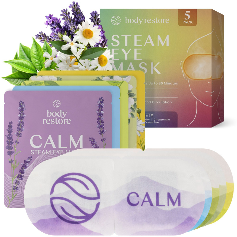 Body Restore Steam Eye Mask Variety maska na oční okolí 5 ks