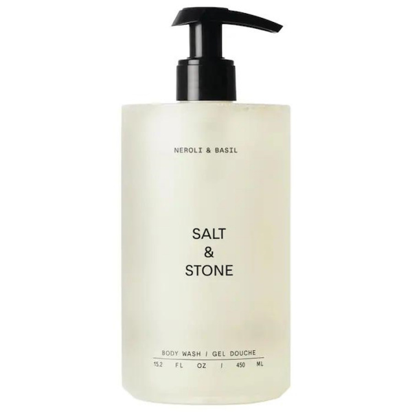Salt & Stone Body Wash Neroli & Basil přírodní sprchový gel 450 ml