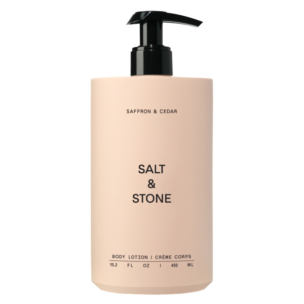 Salt & Stone Body Lotion Saffron & Cedar tělové mléko 450 ml