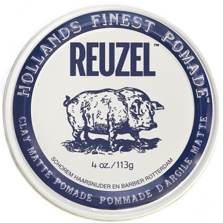 Reuzel Clay Matte Pomade stylingový jíl na vlasy matný 95 g