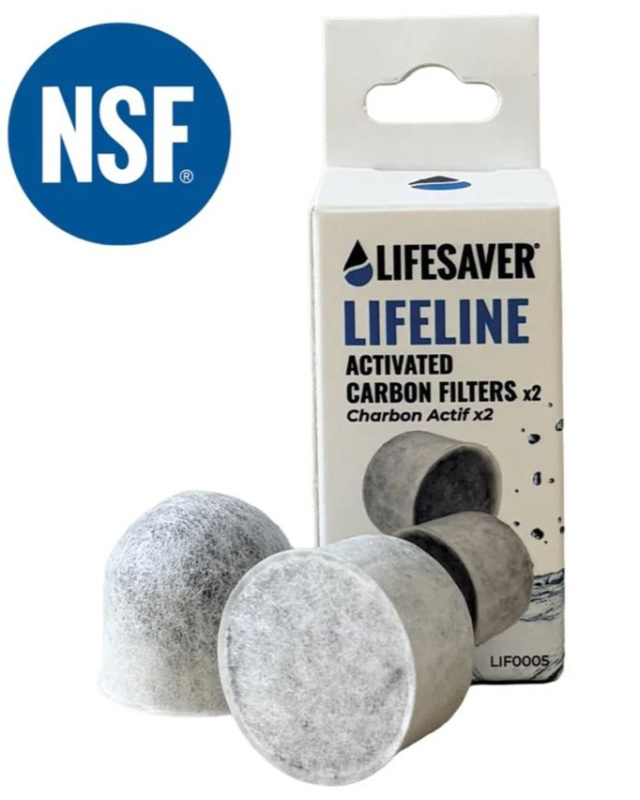 Lifesaver náhradní filtr pro lifeline replacement activated carbon filtres 2 ks