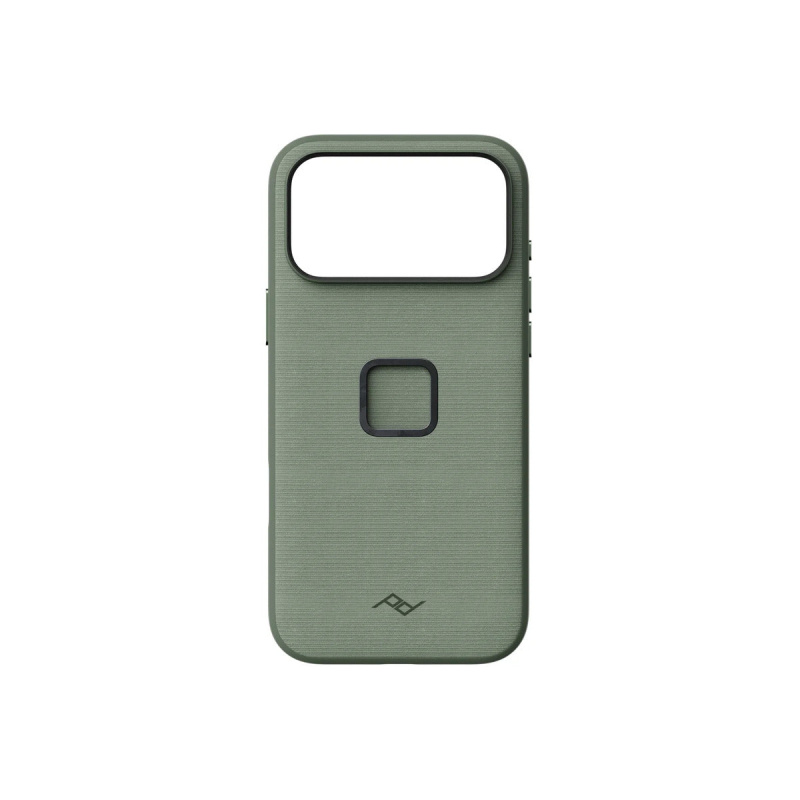 Kryt pro iPhone 18 Pro Max Peak Design Everyday Case SlimLink - šalvějově zelený