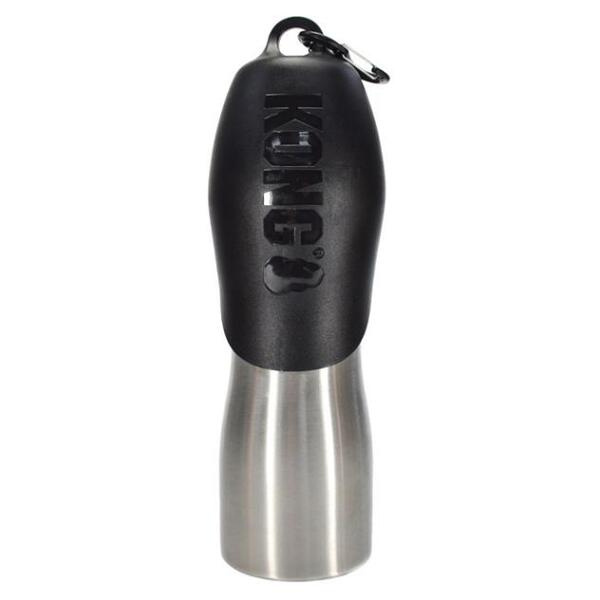 Cestovní láhev H2O Stainless Steel 740ml černá KONG