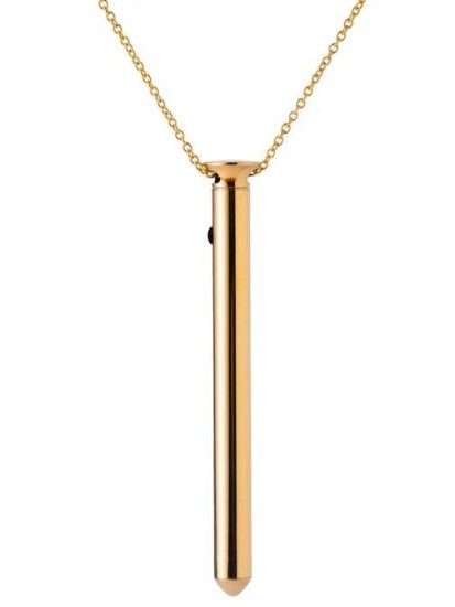 VESPER 2 Vibrator Necklace 24kt GOLD Plated