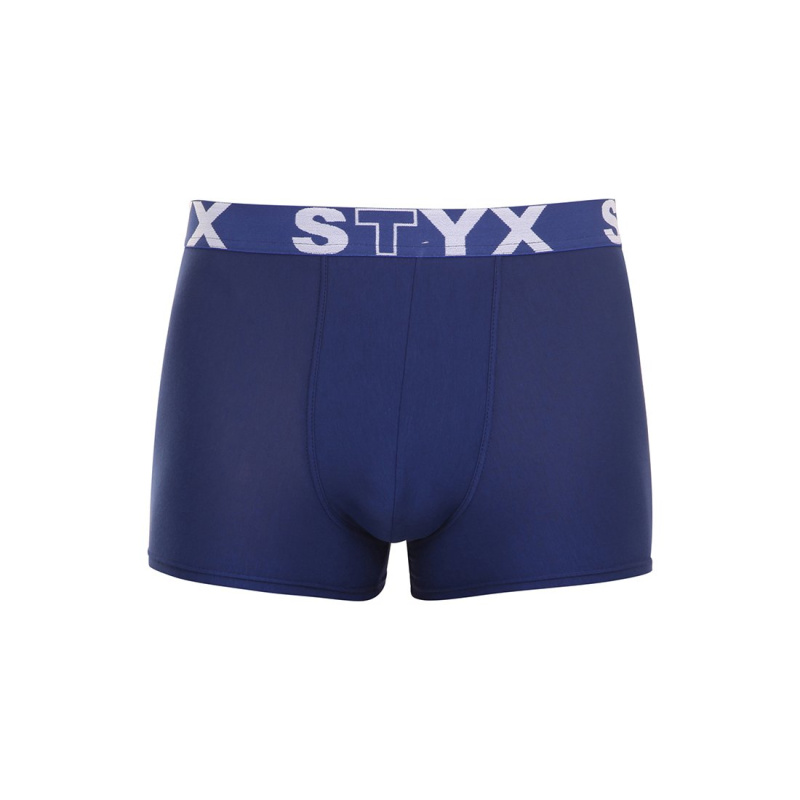 Styx Pánské boxerky sportovní guma tmavě modré (G968) M
