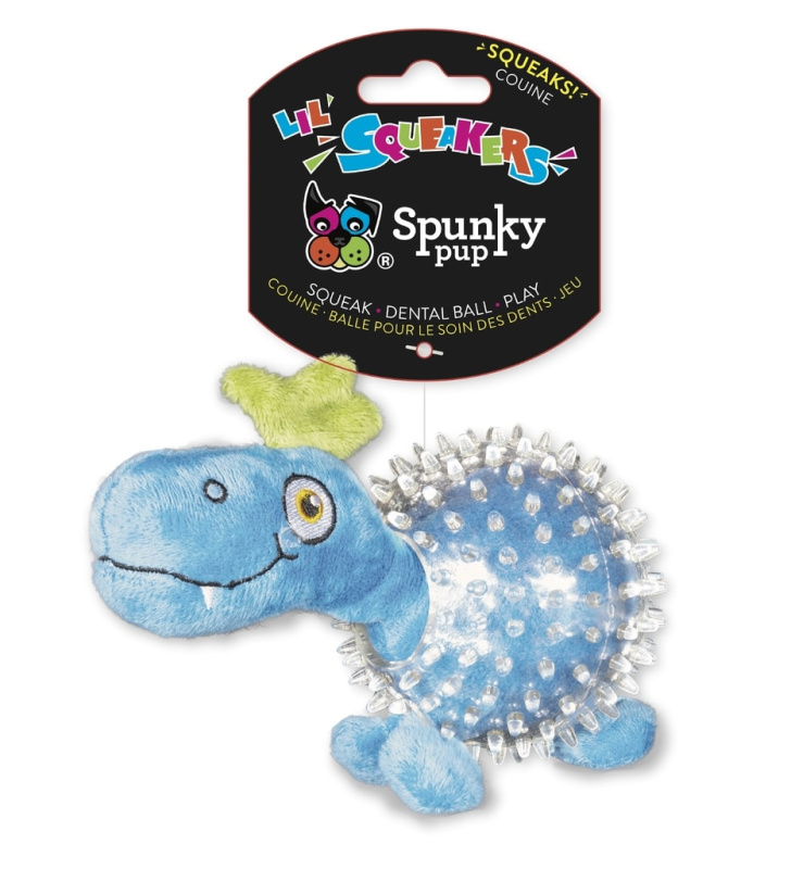 Dinosaurus v průhledném míčku Spunky Pup 17cm