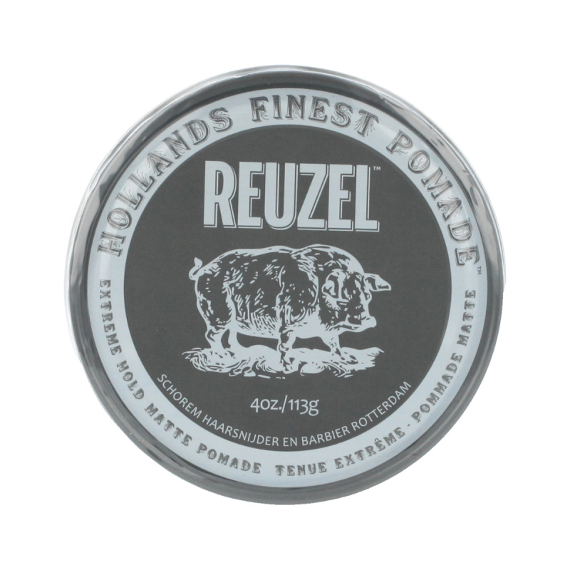 Reuzel Hollands Finest Pomade Extreme Hold pomáda na vlasy s matným efektem 113 g