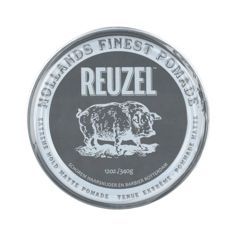 Reuzel Hollands Finest Pomade Extreme Hold pomáda na vlasy s matným efektem 340 g