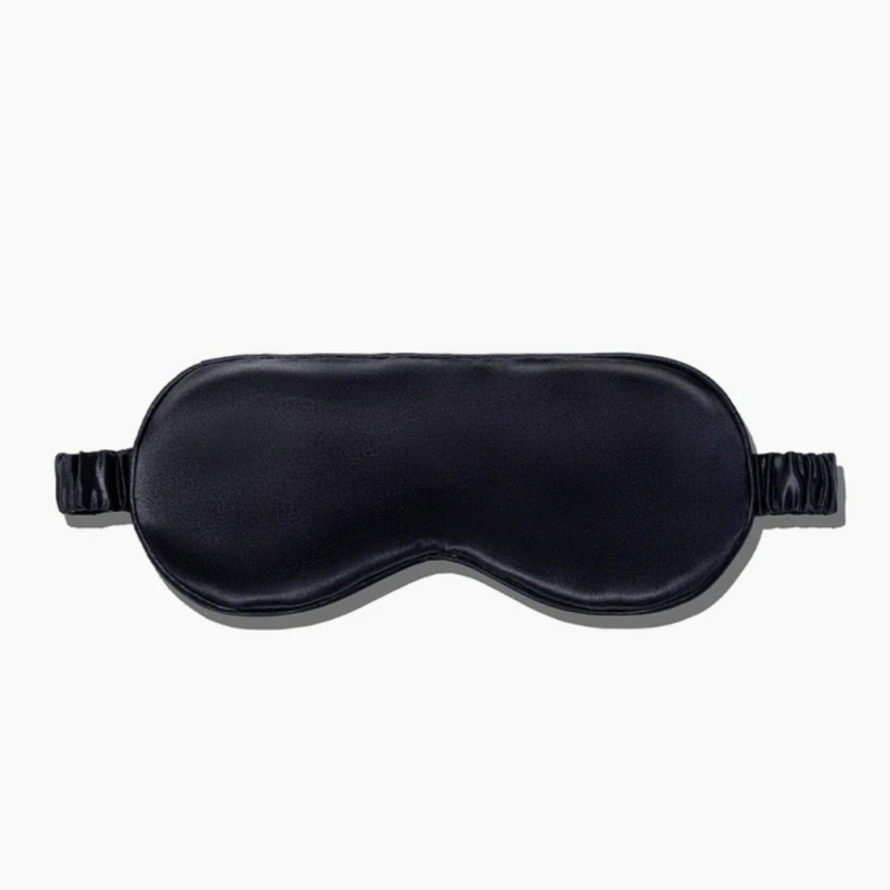 SLIP Hedvábná maska na spaní - Black