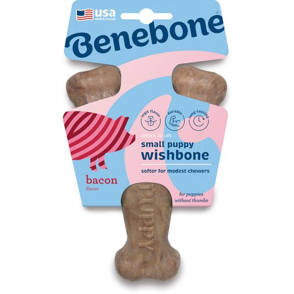 Benebone Puppy Wishbone slanina vel. S