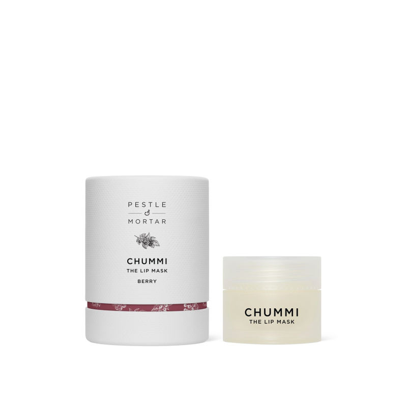 Pestle & Mortar Chummi Berry hydratační maska na rty 20 g