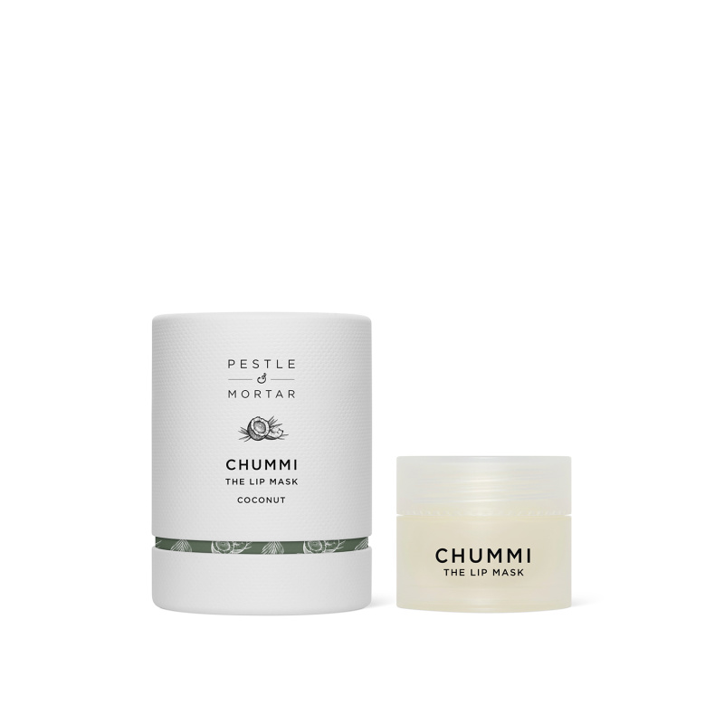 Pestle & Mortar Chummi Coconut hydratační maska na rty 20 g