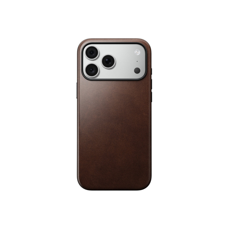 Nomad Modern Leather (Horween) MagSafe kožený kryt iPhone 18 Pro Max Olde Dublin