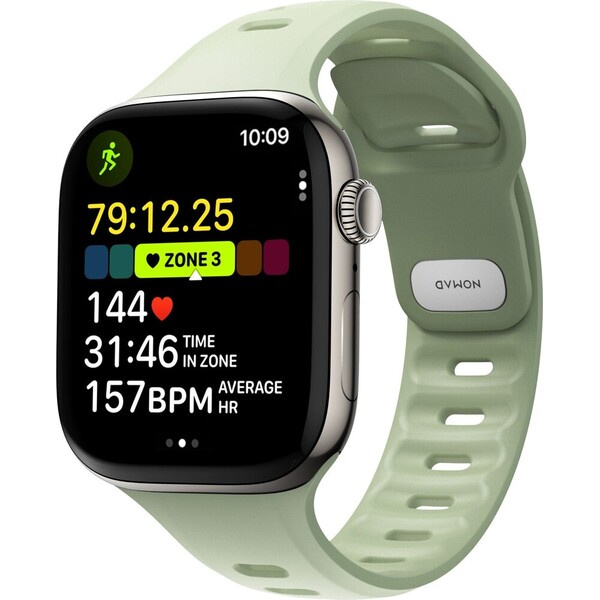 Nomad Tempo Band FKM řemínek Apple Watch 45mm/46mm seagrass