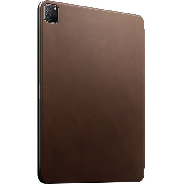 Nomad Leather Folio pouzdro iPad Pro 12.9" (22/21/20/18), Air 13" (2024/2025) hnědé