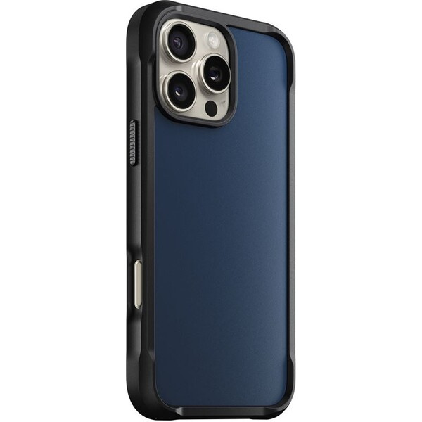 Nomad Rugged Case MagSafe odolný kryt iPhone 16 Pro Max tmavě modrý