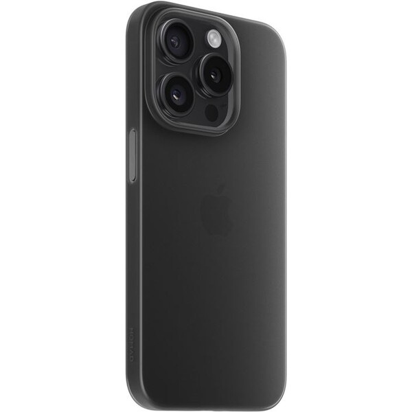 Nomad Super Slim, carbide - iPhone 15 Pro (NM01664185) Černá/šedá