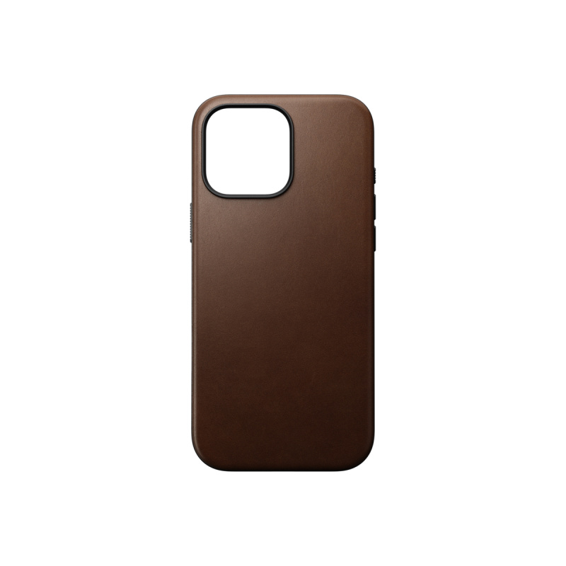 Nomad Modern Leather Case MagSafe iPhone 16 Pro Max hnědý