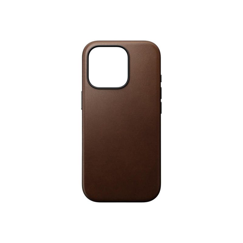 Nomad Modern Leather Case MagSafe iPhone 16 Pro hnědý