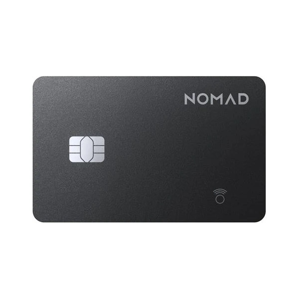 Nomad Tracking Card Pro lokátor s Apple Find My a MagSafe černý