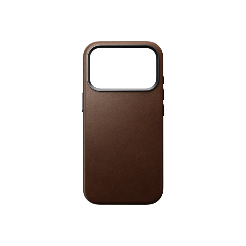 Nomad Traditional Leather Case MagSafe kožený kryt iPhone 17 Pro Brown