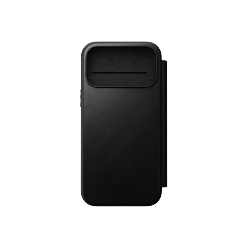 Nomad Modern Leather Folio MagSafe kožené pouzdro iPhone 17 Pro Max Black