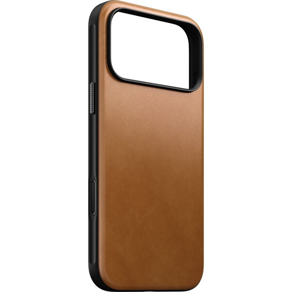 Nomad Modern Leather Case MagSafe kožený kryt iPhone 17 Pro Max English Tan