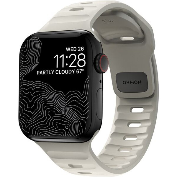 Nomad Sport Strap M/L řemínek pro Apple Watch Ultra 49/45/44/42 mm stone