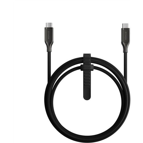 Nomad Kevlar 240W kabel USB-C/USB-C (1,5m) černý