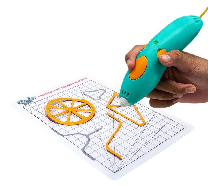 Šablona pro 3D pero 3Doodler Start+ 14,8x21 cm