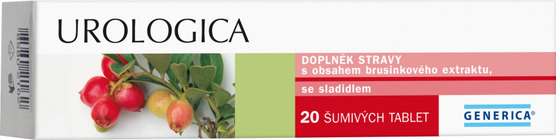 GENERICA Urologica 20 šumivých tablet