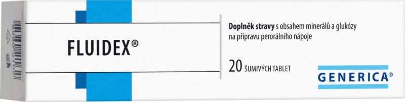 GENERICA Fluidex 20 šumivých tablet