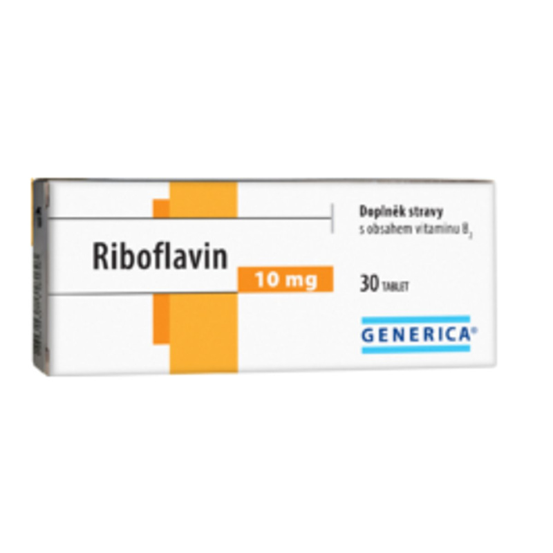 Riboflavin tbl.30 Generica