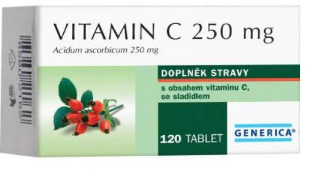 GENERICA Vitamin C 250 mg 120 tablet