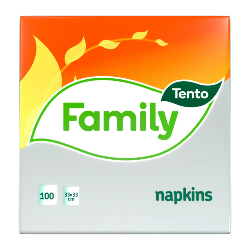 Tento Papírové ubrousky Family Napkins  100 ks