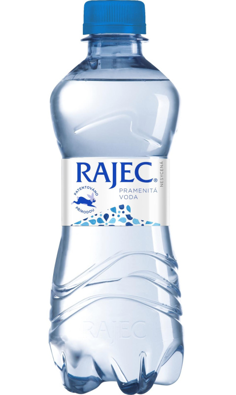 Pramenitá voda Rajec neperlivá - 0,33 l, bal=12 ks