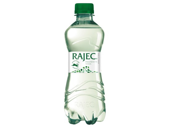 Pramenitá voda Rajec jemně perlivá - 0,33 l, bal=12 ks