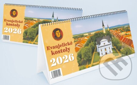 Stolový kalendár Evanjelické kostoly na rok 2026